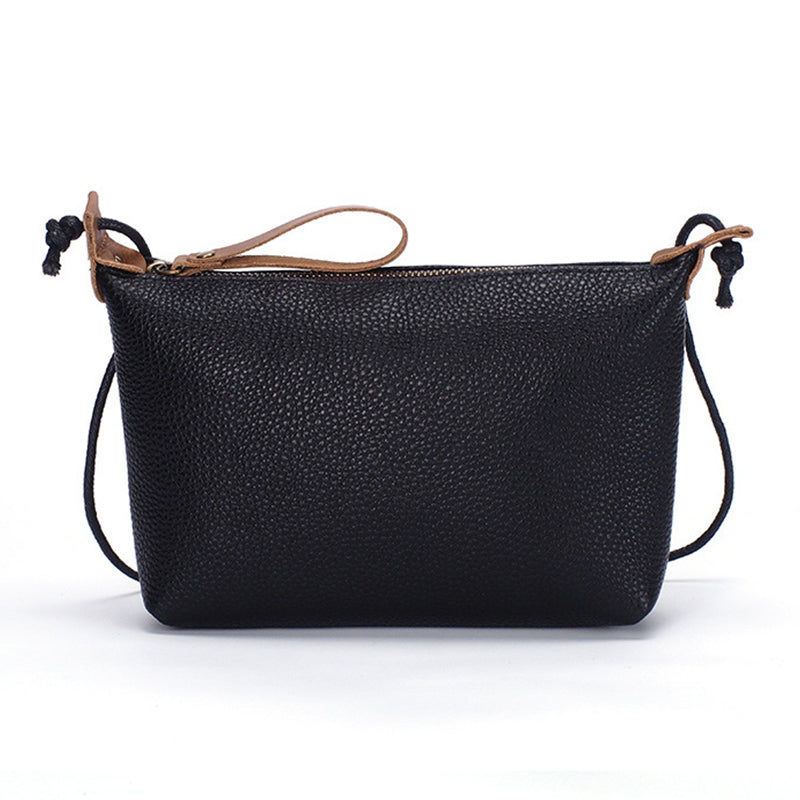 277 Simple Stylish Cowhide Leather Women Crossbody Bag Cosmetic Phone Zipper Carrying Bag 277 Simple Stylish Cowhide Leather Women Crossbody Bag Cosmetic Phone Zipper Carrying Bag